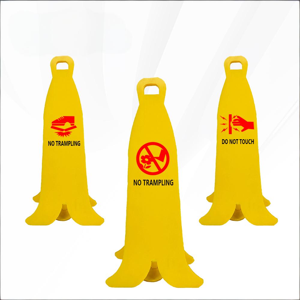 A-frame barricade Elipacko-High-Visibility-A-Frame-Plastic-Safety-Barricade-Set