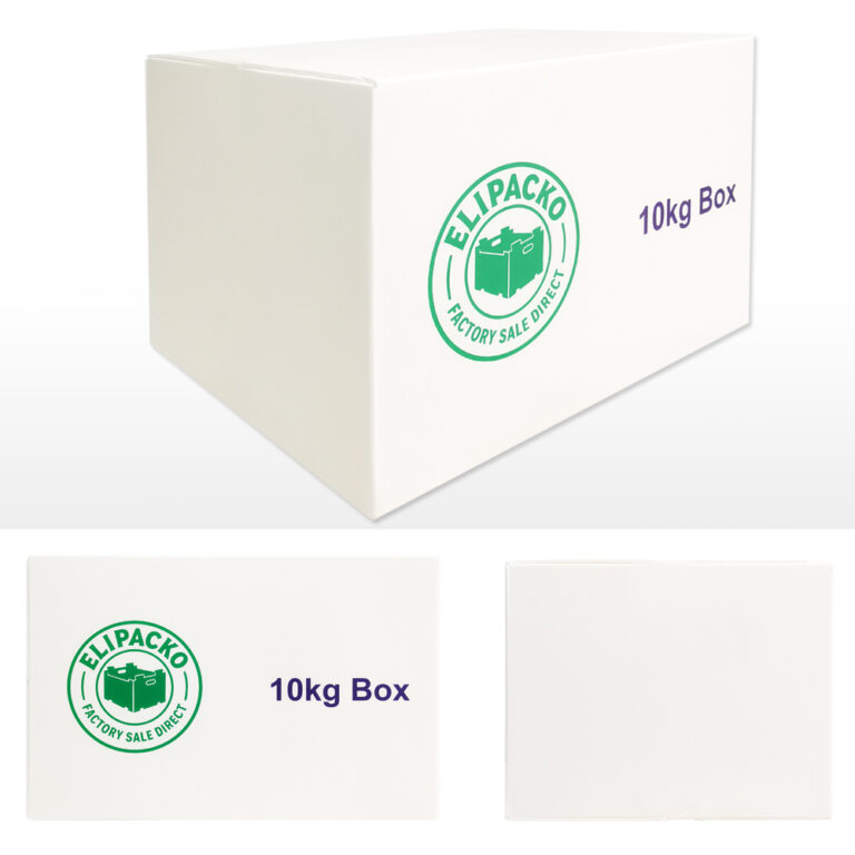 Heavy-duty custom shipping box for 10kg load with brand logo